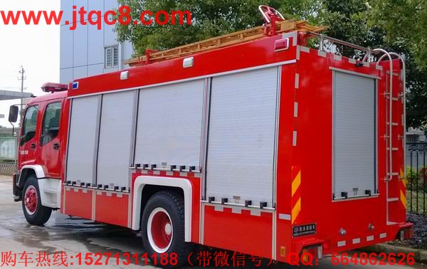 中型消防车|进口水罐消防车