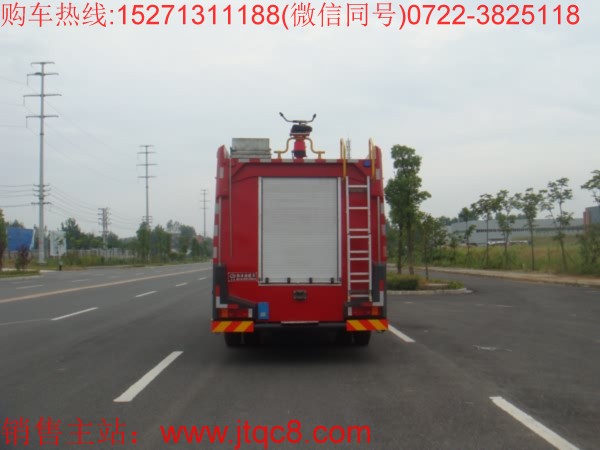 水罐消防车碳排放低于传统消防车