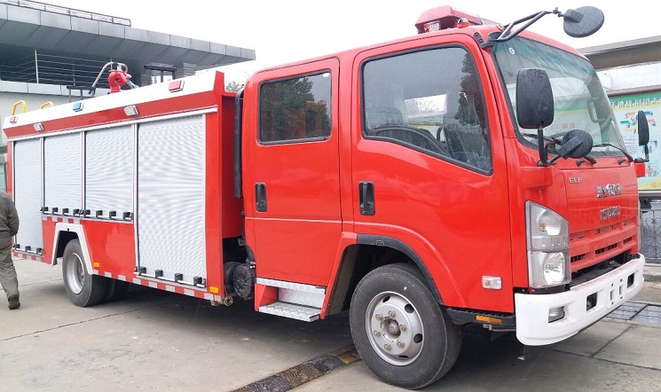五十铃水罐消防车(4-5T)|庆铃五十铃700P消防车|五十铃森林消防车|JDF5100GXFSG30/Q型水罐消防车
