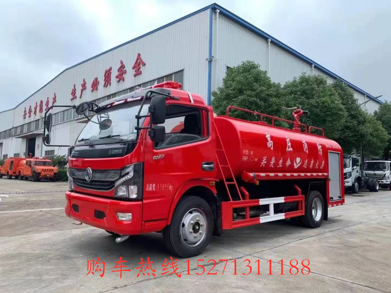 东风多利卡消防供水车