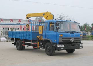 东风国三145随车吊(随车起重运输车)