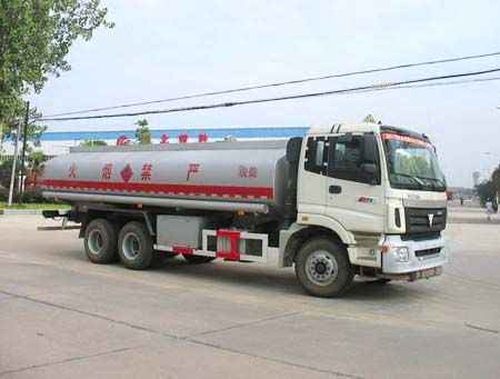 欧曼后双桥化工液体运输车(BJ5257)