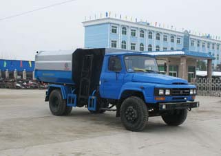 东风140(尖头)挂桶垃圾车