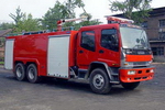 庆铃双桥泡沫消防车