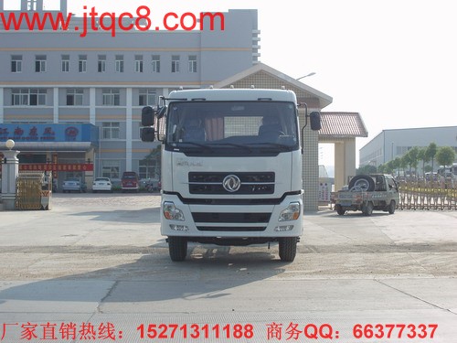 东风天龙后双桥清障车(拖吊联体型)