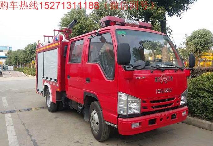 国六五十铃泡沫消防车（1.5-2吨）