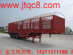 半挂仓栅式运输车